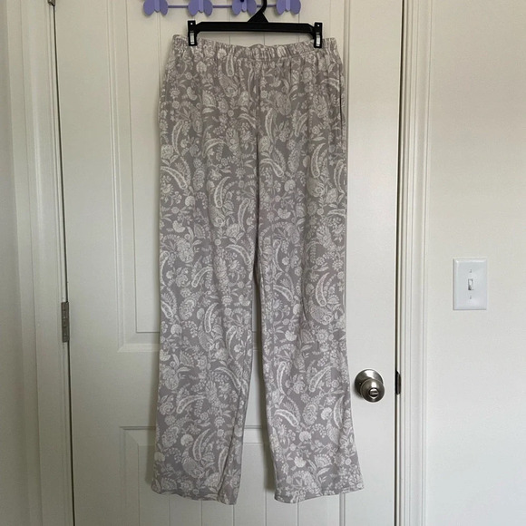 NWOT | Adonna Sleepwear women’s fleece patterned pajama matching set — medium - Picture 6 of 8